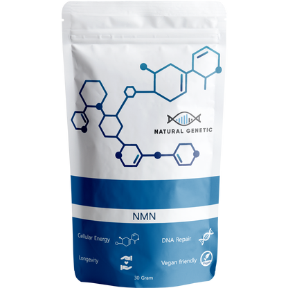 Natural Genetic®, NMN 30grame, 60portii x 500mg, puritate 99%