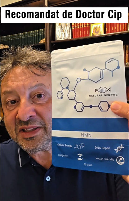 Natural Genetic®, NMN 30grame, 60portii x 500mg, puritate 99%